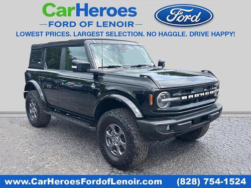 Shadow Black 2024 Ford Bronco Outer Banks