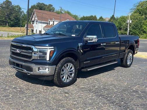 Blue 2024 Ford F-150 Lariat