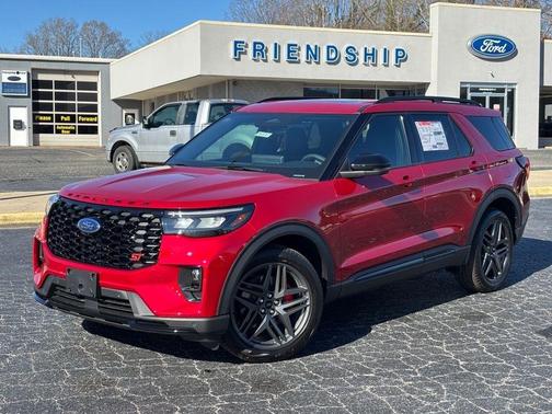 Rapid Red Metallic Tinted Clearcoat 2026 Ford Explorer ST