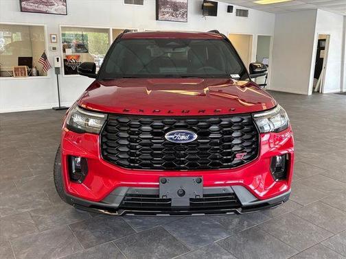 Rapid Red Metallic Tinted Clearcoat 2026 Ford Explorer ST