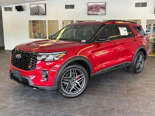 Rapid Red Metallic Tinted Clearcoat 2026 Ford Explorer ST