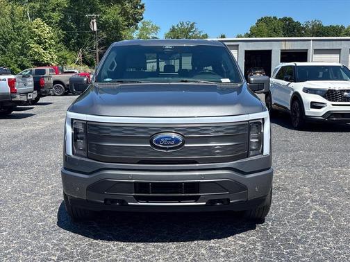 Silver 2022 Ford F-150 Lightning