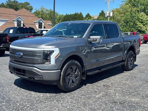 Silver 2022 Ford F-150 Lightning