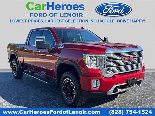Red 2021 GMC Sierra 3500 Denali