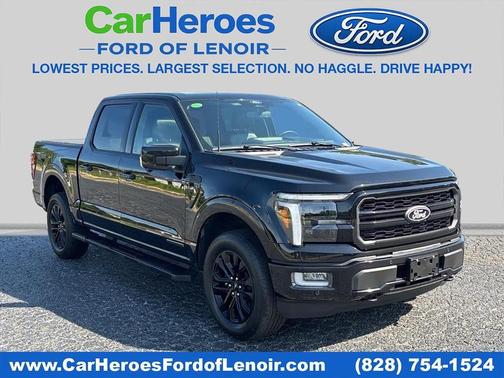 Black 2024 Ford F-150 Lariat