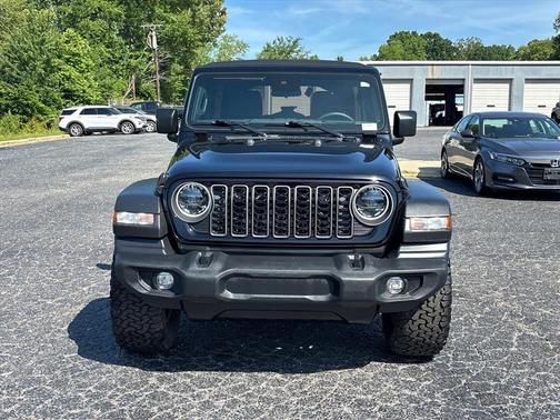 Black Clearcoat 2024 Jeep Wrangler Sport