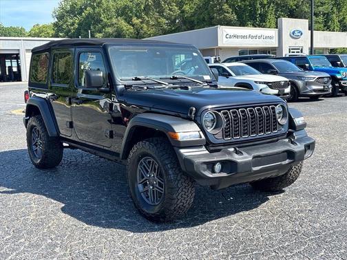 Black Clearcoat 2024 Jeep Wrangler Sport