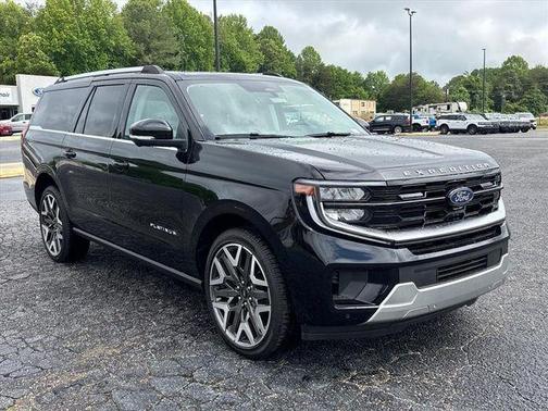Agate Black Metallic 2026 Ford Expedition Max Platinum