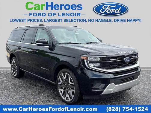 Agate Black Metallic 2026 Ford Expedition Max Platinum