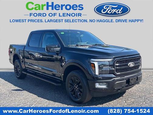 Agate Black Metallic 2024 Ford F-150 Lariat