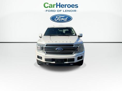 White Platinum Clearcoat Metallic 2019 Ford F-150 Limited