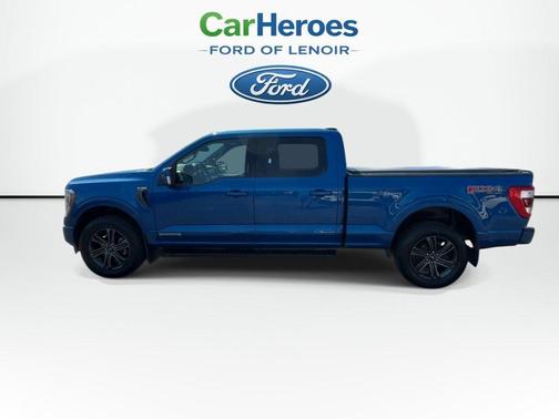 Atlas Blue Metallic 2022 Ford F-150 Lariat