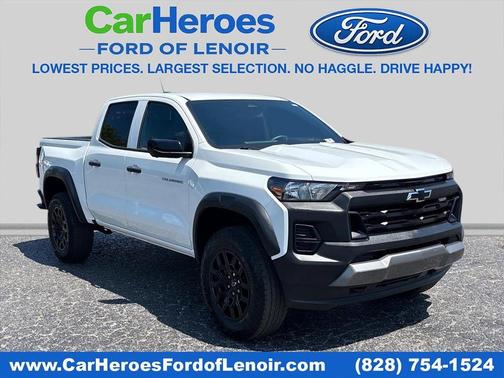 Summit White 2024 Chevrolet Colorado Trail Boss