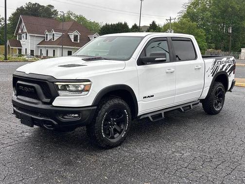 Bright White Clearcoat 2021 RAM 1500 Rebel