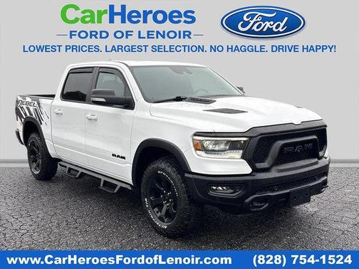 Bright White Clearcoat 2021 RAM 1500 Rebel