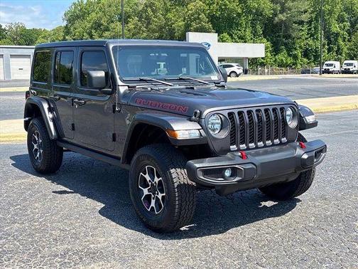 Granite Crystal Clearcoat Metallic 2022 Jeep Wrangler Unlimited Rubicon