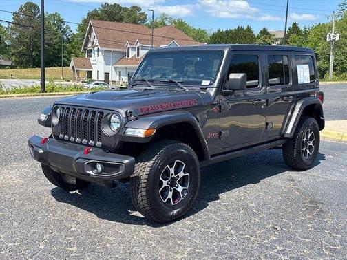 Granite Crystal Clearcoat Metallic 2022 Jeep Wrangler Unlimited Rubicon
