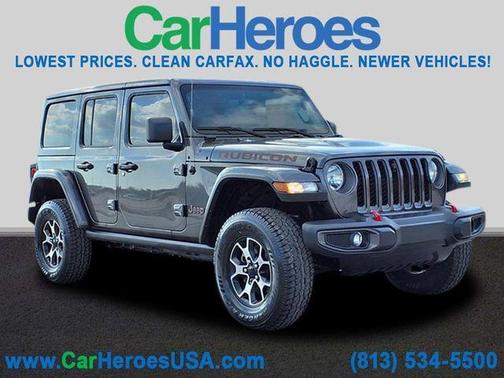 Granite Crystal Clearcoat Metallic 2022 Jeep Wrangler Unlimited Rubicon