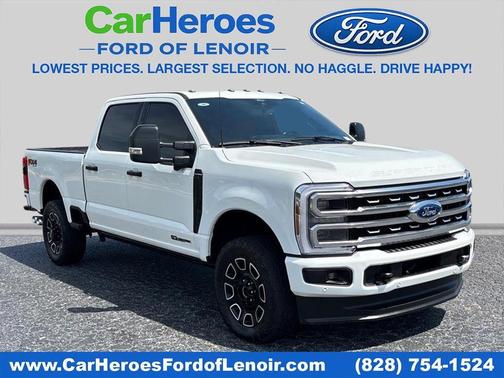 White 2024 Ford F-350 Platinum