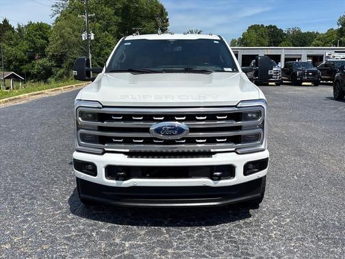 White 2024 Ford F-350 Platinum