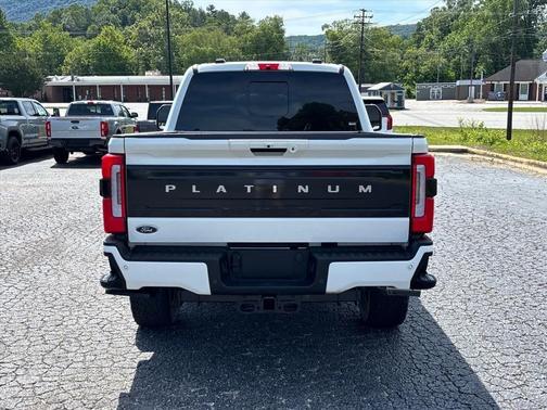 White 2024 Ford F-350 Platinum