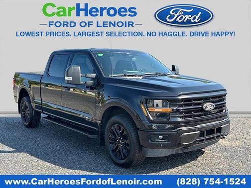 Agate Black Metallic 2024 Ford F-150 XLT
