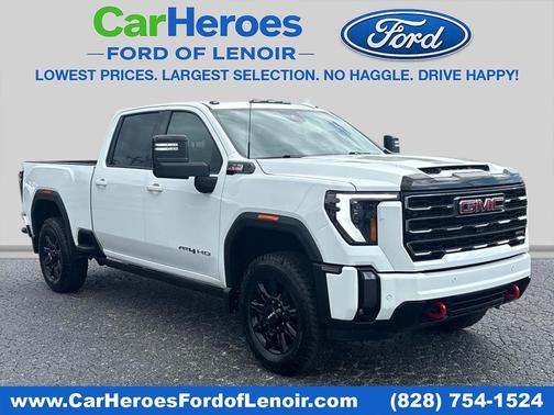 Summit White 2024 GMC Sierra 2500 AT4