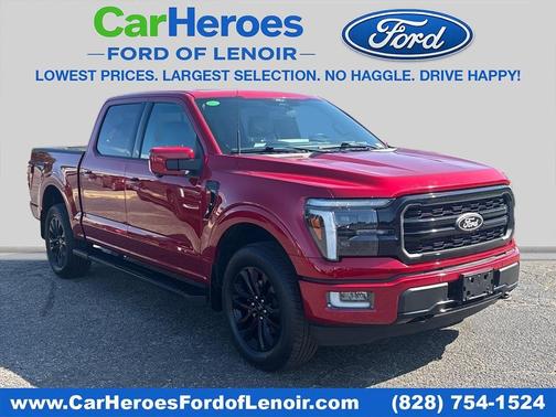 Rapid Red Metallic Tinted Clearcoat 2024 Ford F-150 Lariat