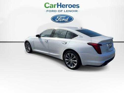 Crystal White Tri-Coat 2022 Cadillac CT5 Premium Luxury AWD