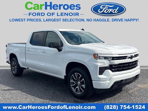 Summit White 2025 Chevrolet Silverado 1500 RST