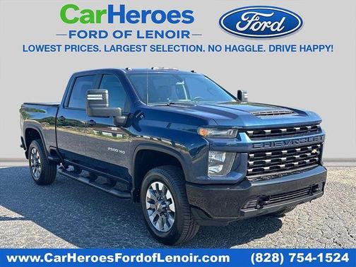 Jet Black 2021 Chevrolet Silverado 2500 Custom