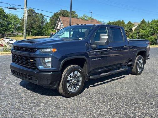 Jet Black 2021 Chevrolet Silverado 2500 Custom