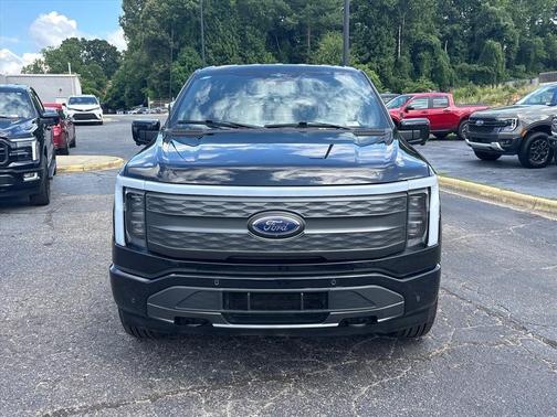 Black 2023 Ford F-150 Lightning