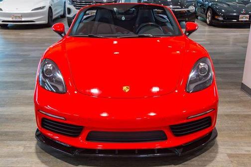Red 2019 Porsche 718 Boxster Base