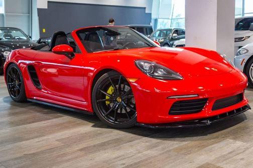 Red 2019 Porsche 718 Boxster Base