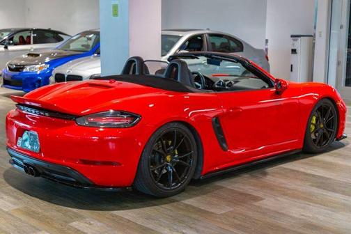 Red 2019 Porsche 718 Boxster Base