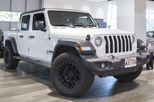 Bright White Clearcoat 2020 Jeep Gladiator Sport