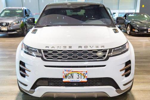 White 2021 Land Rover Range Rover Evoque R-Dynamic S