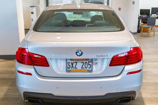Silver 2016 BMW 550 i