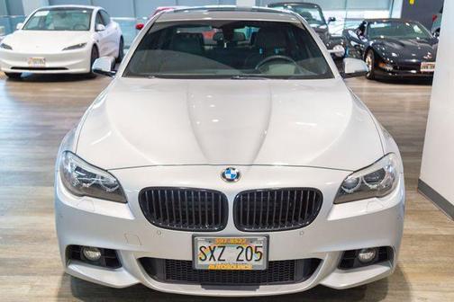 Silver 2016 BMW 550 i