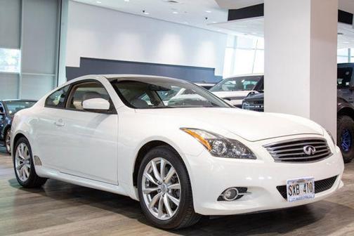 Moonlight White 2012 INFINITI G37 Journey