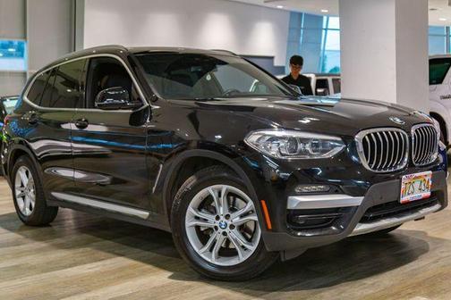 Jet Black 2021 BMW X3 sDrive30i