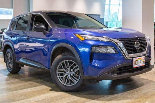 Caspian Blue 2021 Nissan Rogue S