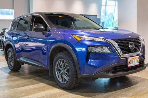 Caspian Blue 2021 Nissan Rogue S