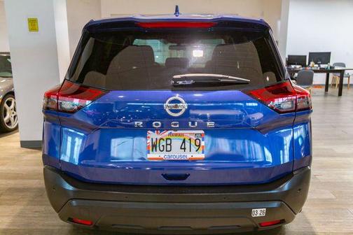 Caspian Blue 2021 Nissan Rogue S