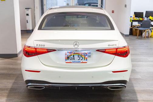 designo Diamond White 2021 Mercedes-Benz S-Class S 580 4MATIC