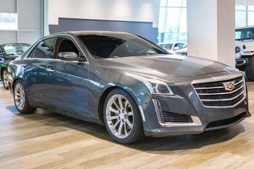 Phantom Gray Metallic 2016 Cadillac CTS 2.0L Turbo Performance