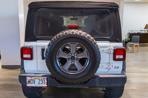 Bright White Clearcoat 2021 Jeep Wrangler Unlimited Sport