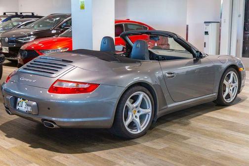 Gray 2008 Porsche 911 Carrera 4 Cabriolet