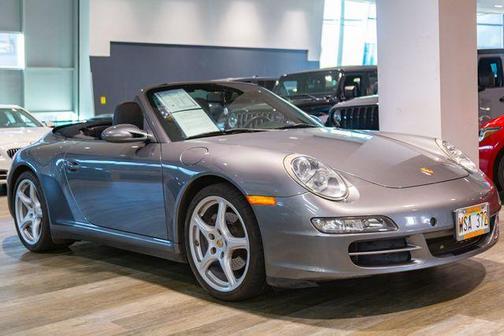 Gray 2008 Porsche 911 Carrera 4 Cabriolet